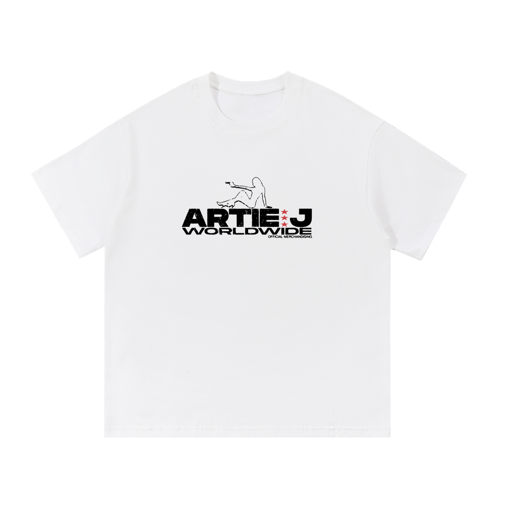 ARTIE J T-SHIRT LOGO (WHITE)