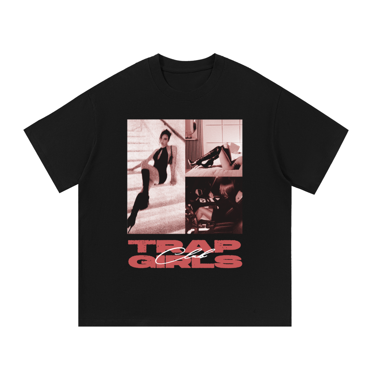 Trap Girls Club T-Shirt (BLACK)