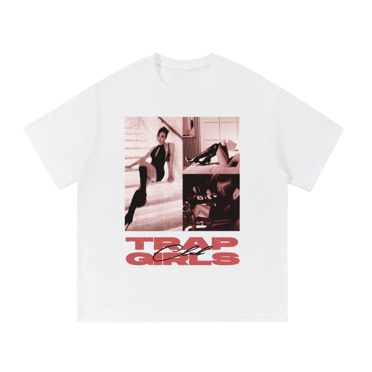 Trap Girls Club T-Shirt (WHITE)