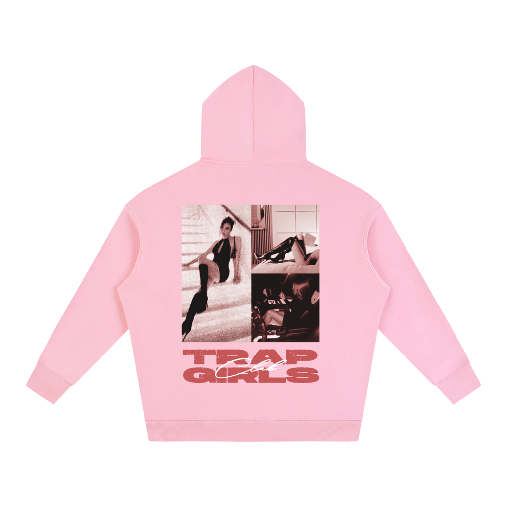 Trap Girls Club Oversized Hoodie (PINK)