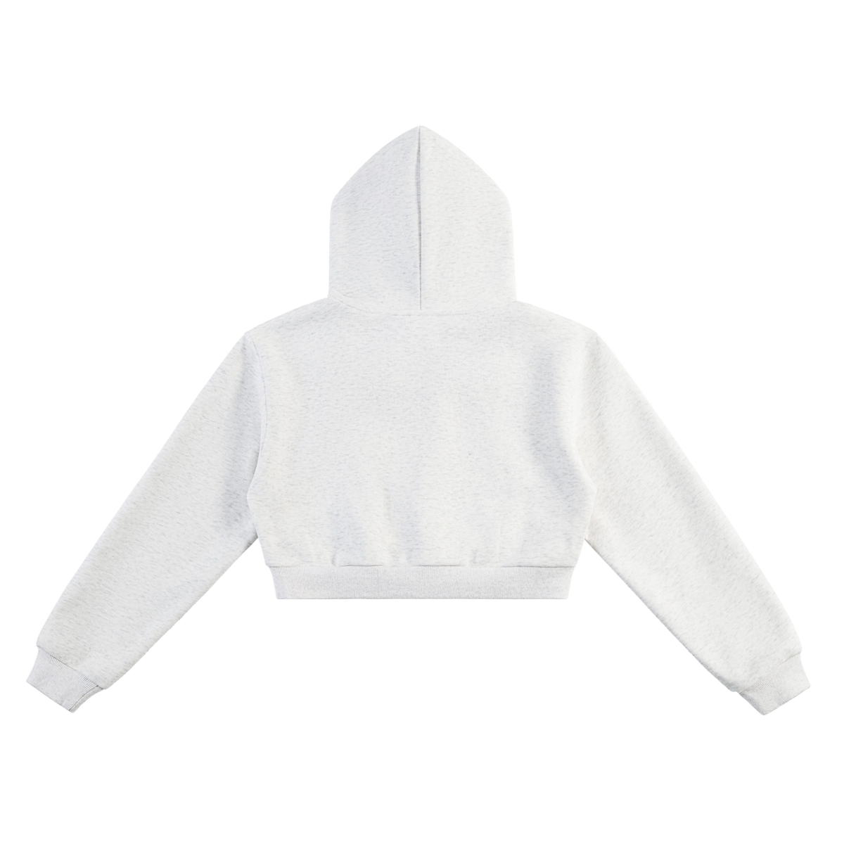 "In Love With The City" (LADYS) Cropped Hoodie - GREY