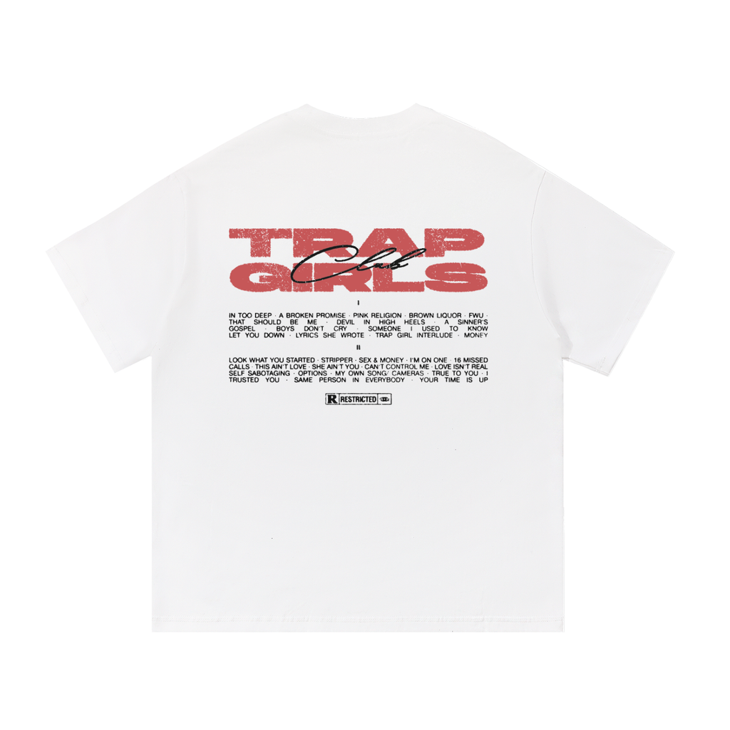 Trap Girls Club T-Shirt (WHITE)